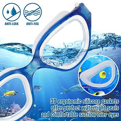  Seago Polarized Goggles for Adult Swimming No Leaking Anti Fog  UV Protection, Mirrored Clear View Silicone Seal, Triathlon Swimming Goggles  Water Pool Goggles Swim Goggles for Adult Men Women Youth 
