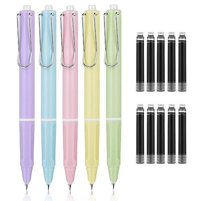 Retractable Gel Pen, Black Penreplaceable Refill Stationary, Writing  Supplies, Pens, Aesthetic Pens - Yahoo Shopping