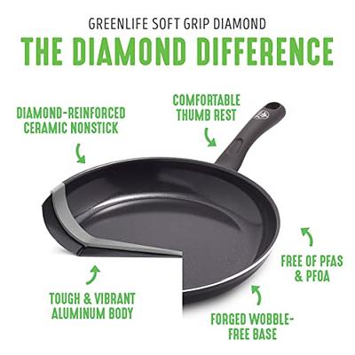 GreenLife  Soft Grip 12-Inch Frypan