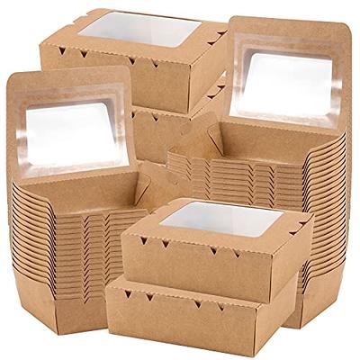 SEUNMUK 30 PCS 40 OZ Kraft Brown Food Boxes, Disposable Kraft