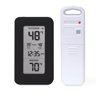 Acurite Wireless Indoor/Outdoor Thermometer with Clock