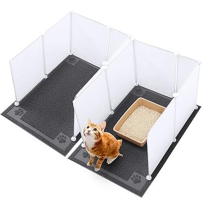 SUSSEXHOME 2 ft. x 3 ft. Mat Cat and Dog Litter Mat for Litter Box