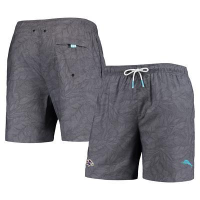 Tommy Bahama Navy Tennessee Titans Naples Layered Leaves Swim Trunks