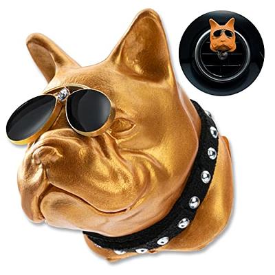 Floruit Car Air Fresheners Vent Clips French Bulldog Cute Car Accessories  for Men & Women Car Aromatherapy Diffuser Car Diffusers for Essential Oils ( Gold) - Yahoo Shopping
