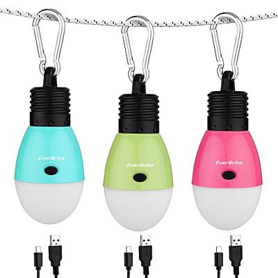 USB Light Bulb Camping Lantern Portable Hanging for Camping Fishing Outdoor  AU