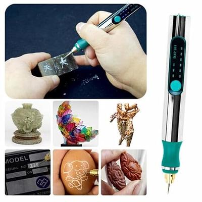  FAINAT USB Rechargeable Engraving Pen with 35 Bits