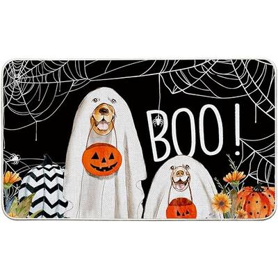 Halloween Doormat, Boo Doormat, Ghost Welcome Mat