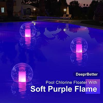 DeeprBetter Pool Chlorine Floater, Floating Chlorine Dispenser