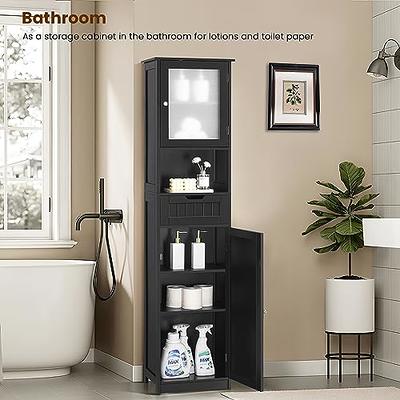  Iwell Bathroom Floor Cabinet, Bathroom Storage Cabinet