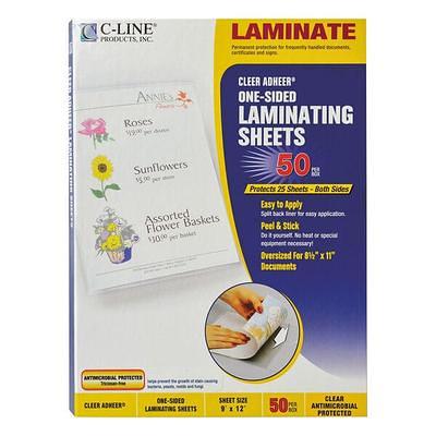 Plastic Laminate 9 X 12 inch -3 sheets 