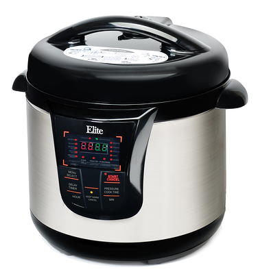 Elite Platinum 4 quart Pressure Cooker, Silver