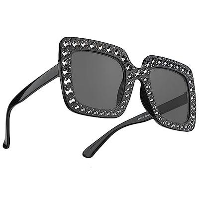 STORYCOAST Oversized Square Sunglasses for Women Fashion Large Shield  Shades UV400 Protection