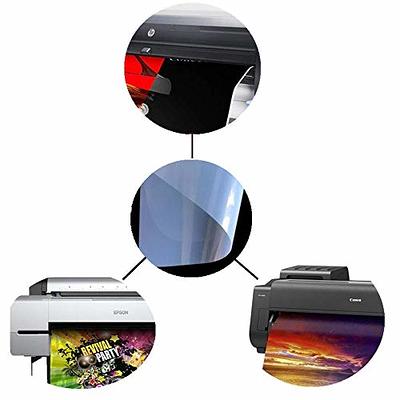 8.5 x14 Silk Screen Printing Film 50 Sheets Waterproof Inkjet  Transparency Film for Water-based Pigment and Dye Inkjet Printers - Yahoo  Shopping