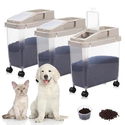 Doozx Vacuum Pet Food Storage Container for Cats Dogs Food Storage,99%  Vacuum Dog Food Storage Protect Pet Health,Large Capacity 12L/14~16 lb  Airtight