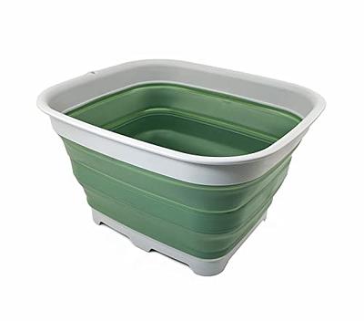 Mumufy 9 Pcs Collapsible Wash Basin Collapsible Dish Tub Multipurpose  Lightweight Portable Collapsible Wash Bin Foldable Collapsible Washbasin  Space Saving for Dishwashing Camping Laundry, 3 Sizes - Yahoo Shopping