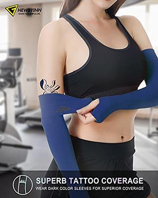 UV Sun Sleeves - Cover Up Men & Women - Compression, Cooling Arm Sleeve -  UPF 50 Arm Shield Sun Protection