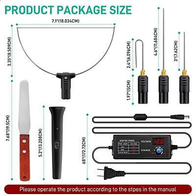 10 in 1 Hot Foam Cutter, Foam Cutter Electric Cutting Machine Pen Tools Kit  With 110-240V / 18W Digital Voltage Controller Electric Cutting Machine Pen  Tools Kit Wire, Mark Pen - Yahoo Shopping