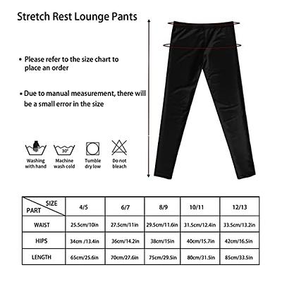 Showudesigns Boho Yoga Pants for Girls Leggings 8-9 Years Kids