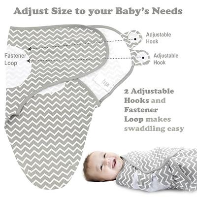 Bublo Baby Swaddle Blanket Boy Girl, 3 Pack Small Size Newborn