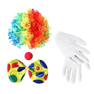 JEATHA Halloween Rainbow Clown Cosplay Accessories Funny Clown Costume Big  Shoes for Fun Party Performance Show Pretend Play Multicolor One Size -  Yahoo Shopping