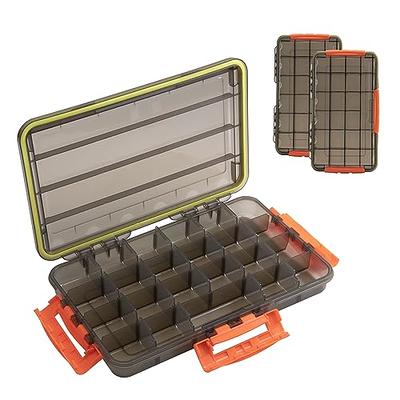 TRUSCEND Fishing Tackle Box Organizer and Storage, Waterproof