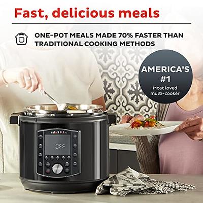 Instant Pot DUO80 8 Qt 7-in-1 Multi- Use Programmable Pressure Cooker 