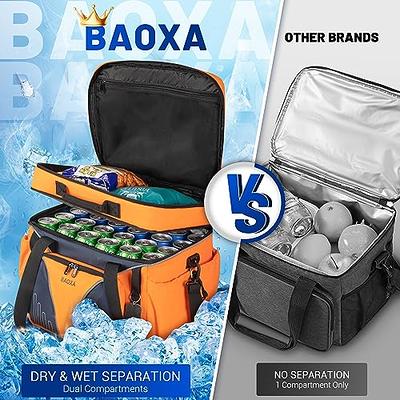 Foldable Thermal Bag Cooler Bag Insulated Shopping Bags Lunch Bag Box Soft Cooler  Bag For Hiking Outdoor Picnic