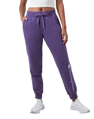 Women's Champion Powerblend Joggers, Classic Script Logo, 29 Pop Art  Purple XS - Yahoo Shopping