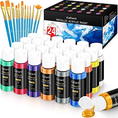Incraftables Acrylic Paint Set for Adults & Kids. 24 Colors