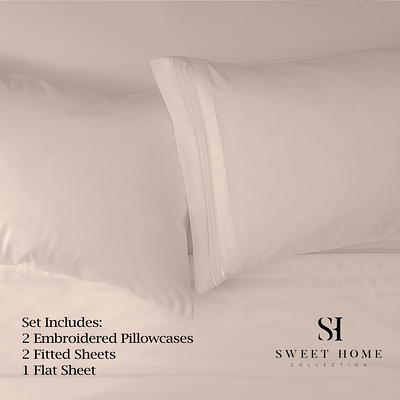 Queen Size Bed Sheets - Breathable Luxury Sheets with Full Elastic & Secure  Corner Straps Built In - 1800 Supreme Collection Extra Soft Deep Pocket