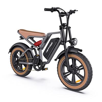 GOLDORO Electric Bike for Adults 500W, 20 Inch Fat Tire Ebike 31