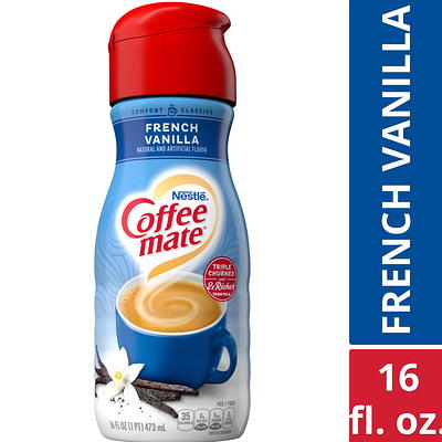 Nestle Coffee mate Liquid Creamer Pump, French Vanilla (50.7 fl. oz.) -  Sam's Club