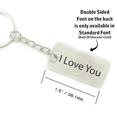 Resdink Dad Birthday Gifts for Dad Keychain - Remember I Love You Dad Gifts, Meaningful Dad Birthday Present from Daughter