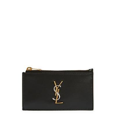 Saint Laurent Fragments Leather Wallet