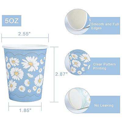 KGKTU 600 Pack 3oz Disposable Paper Cups, Small Disposable Cups, Colorful Small Mouthwash Cups, Mini Paper Cups for Parties, Picnics, Barbecues