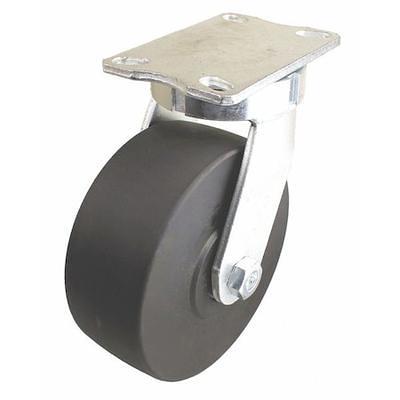 P21S-PH040R-14 Plate Caster,800 lb. Ld Rating,Roller