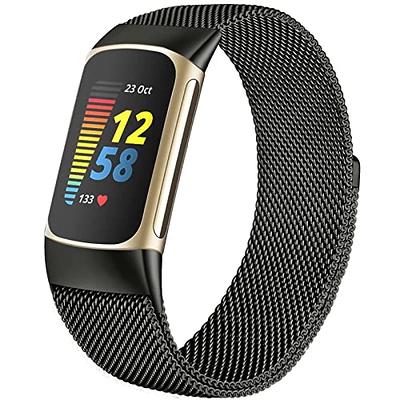 For Fitbit Charge 6 5 Watch Strap Milanese Stainless Steel Band