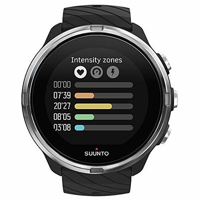 Suunto 9 Baro White Multisport GPS Watch with Hear Rate Belt