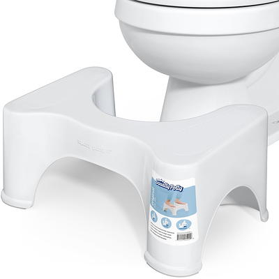 Squatty Potty The Original Bathroom Toilet Stool, 7 Inch height, White