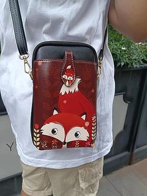 Buy Gray Purse With a Fox Online in India - Etsy