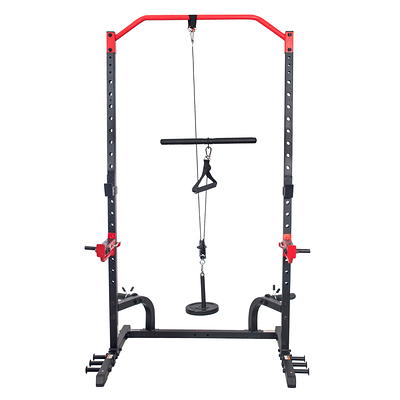 Sunny Health & Fitness Lat Pull Down Attachment for Power Rack Cages -  Exercise Equipment for Home, Gym Set, SF-XFA006 - Yahoo Shopping