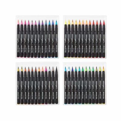 Mr. Pen- Watercolor Brush Pens, 6 pcs, Refillable Watercolor Brush Pens