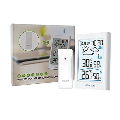 Digital Indoor/Outdoor Thermometer with Date and Time