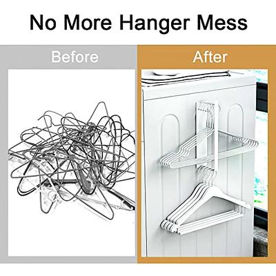  Hanger Stacker 2 Pack, Clothes Hanger Holder Organizer