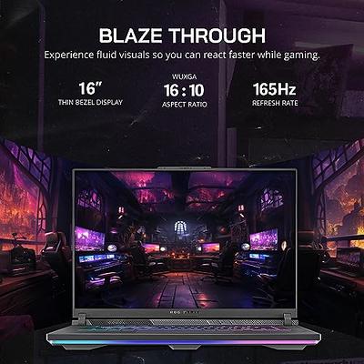 ASUS ROG Strix G16 Gaming Laptop, 16'' WUXGA 165Hz Display, Intel Core  i7-13650HX, NVIDIA GeForce