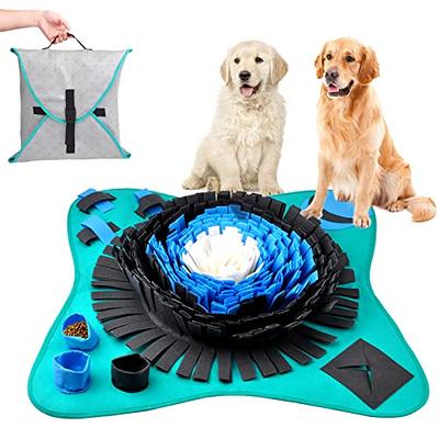Friendly Barkz Snuffle Mat for Dogs, Cats - 25'' Dog Snuffle Mat  Interactive Feed Game for Boredom, Dog Mental Stimulation Toy Encourages  Natural Foraging Skills and Stress Relief- Dog Enrichment Toy 