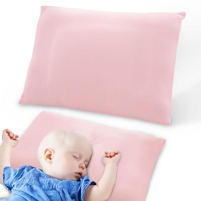 Utopia Bedding Toddler Pillow (Lavendar, 2 Pack), 13x18 Toddler Pillows for Sleeping, Soft and Breathable Cotton Blend Shell, Polyester Filling, Small