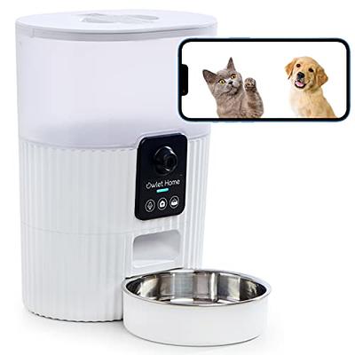 LUSIMPO Pet Camera with Treat Dispenser [2023 Summer Release], WiFi Smart Dog/Cat Camera, Free App, Tossing for Dogs/Cats, 1080p Camera, Live Video