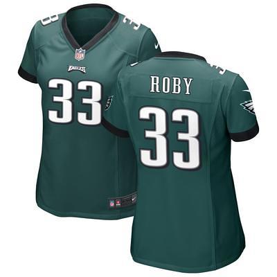 Men's Nike Midnight Green Philadelphia Eagles Custom Game Jersey