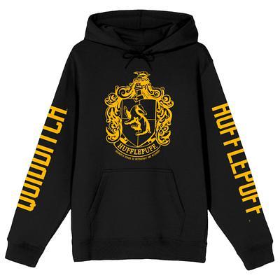 Unisex Black Harry Potter Hufflepuff Hogwarts Houses Pullover